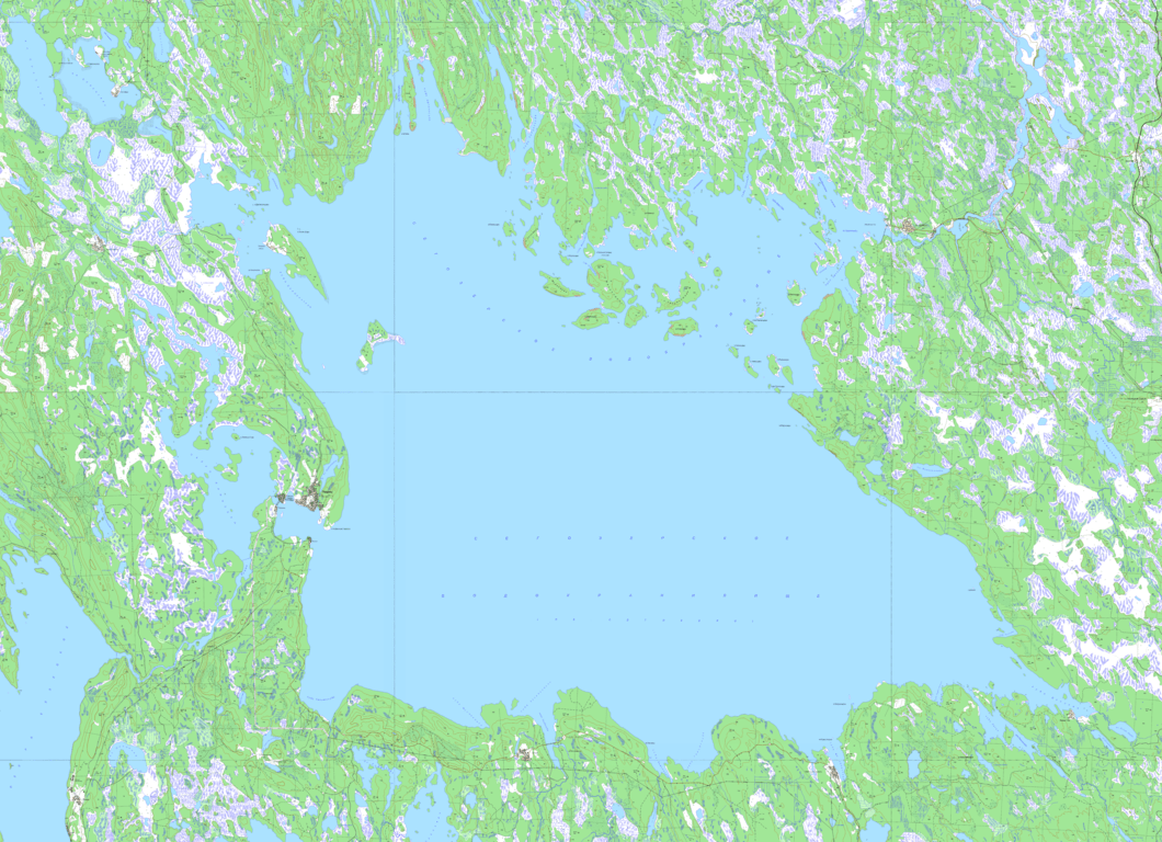 карта  озеро Сегозеро   в хорошем качестве